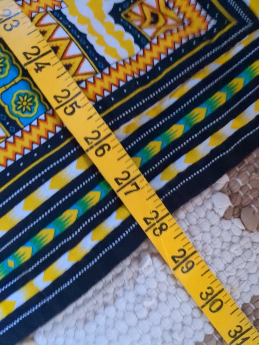 M 100% Cotton Colorful Short Sleeve Tunic with Two Pockets - Picture 11 of 13